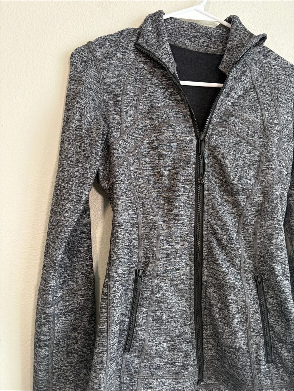 Lululemon Define Jacket in Heathered Black - 4